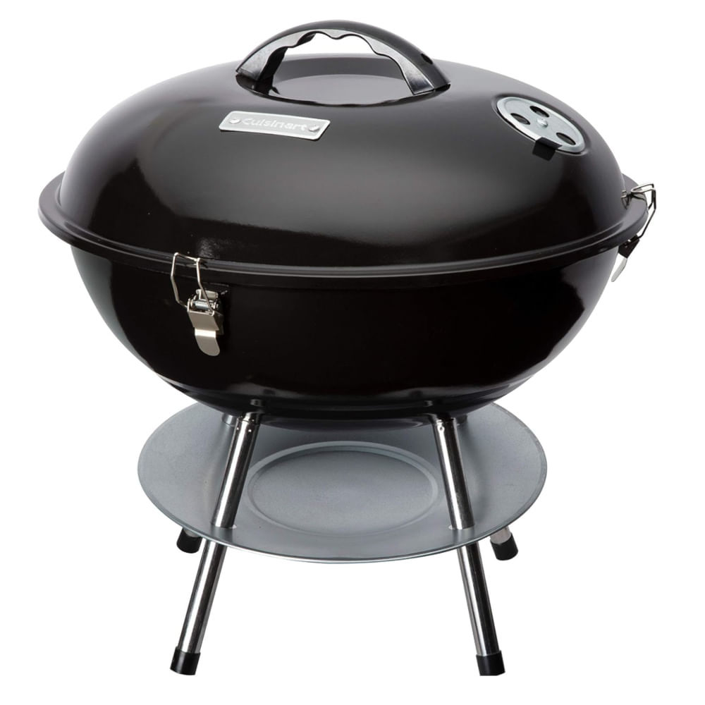 PARRILLA DE CARBON CUISINART 16 PULG. PORTATIL SIST. VENTILACION DUAL NEGRA