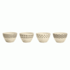 JUEGO DE TAZONES CUISINART 4 PCS DE BAMBU CAPACIDAD 8 OZ.