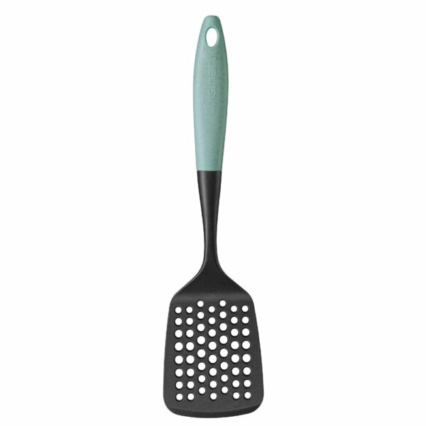 ESPATULA CUISINART RANURADA NYLON MANGO CON RECUBRIMIENTO OCEANWARE COLOR AGUAMARINA