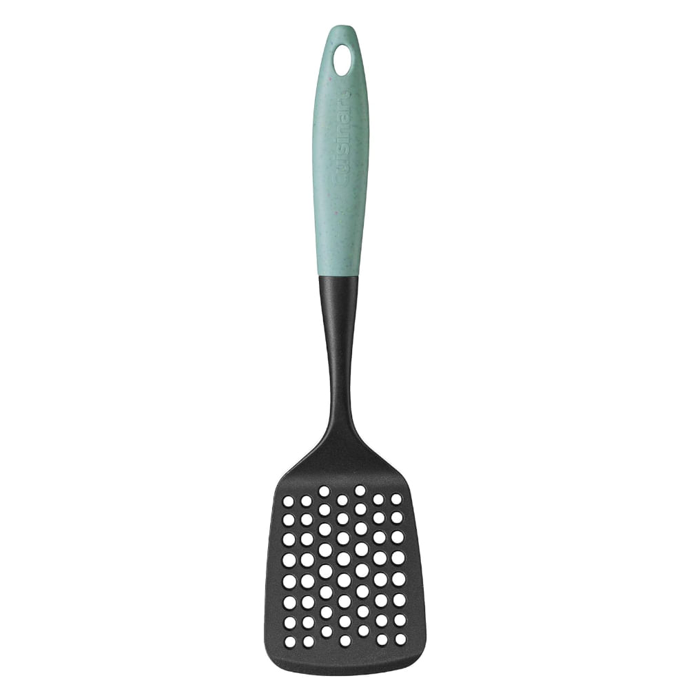 ESPATULA CUISINART RANURADA NYLON MANGO CON RECUBRIMIENTO OCEANWARE COLOR AGUAMARINA