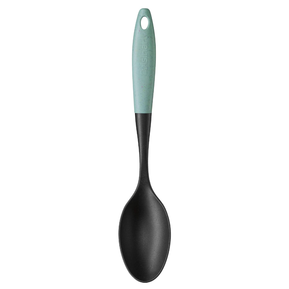CUCHARON CUISINART DE NYLON SOLIDO MANGO CON RECUBRIMIENTO OCEANWARE COLOR AGUAMARINA