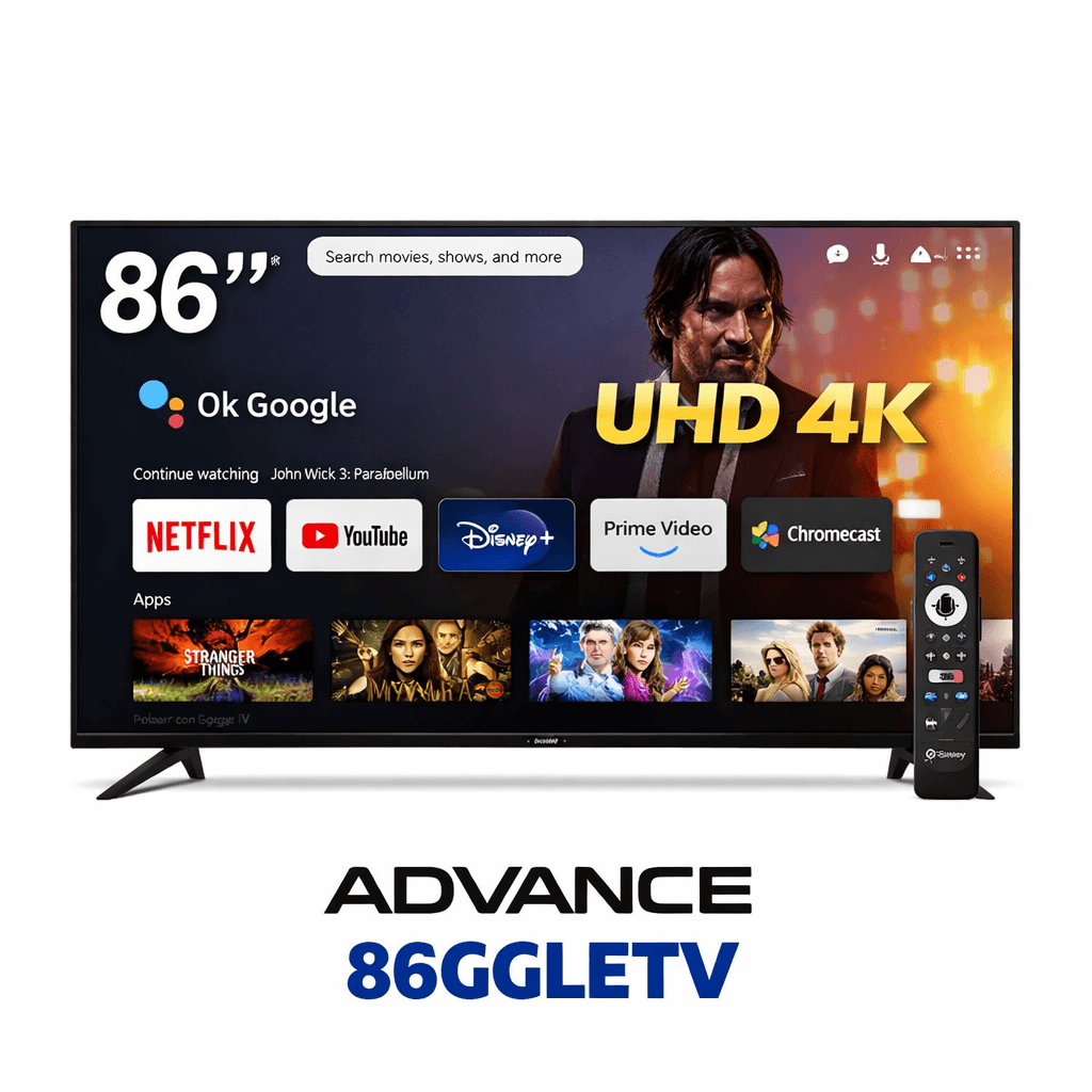 Copilot_20260531_202456.png TELEVISOR ADVANCE GOOGLE TV 86"