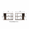 D00N049A_2.png NOCHERO PEKIN JUEGO 12MM ARIZONA MUEBLEFACIL