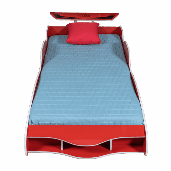 DSF5636.png Cama Infantil F1 | Rojo Combinado