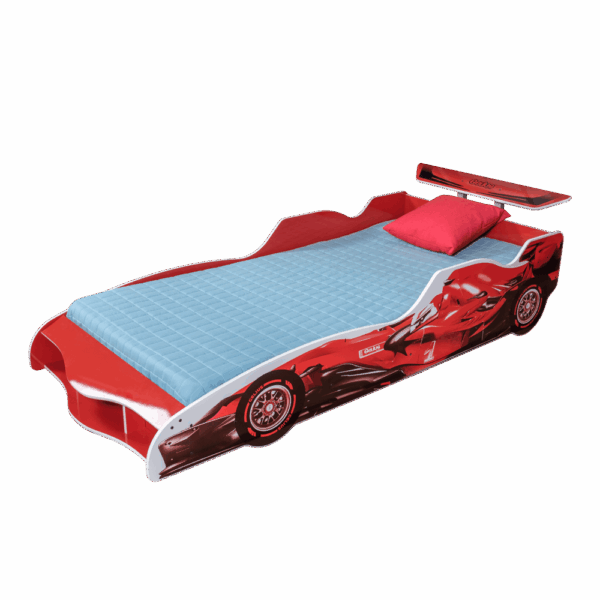 DSF5637.png Cama Infantil F1 | Rojo Combinado