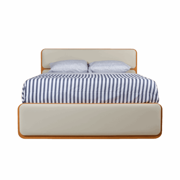 DSF9495.png Cama Loop Corano |Queen 2 ½ Plazas Bi Color Almendra/Beige