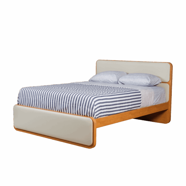 DSF9500.png Cama Loop Corano |Queen 2 ½ Plazas Bi Color Almendra/Beige