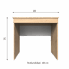 E00E085R_2.png ESCRITORIO AVISPA 12MM AMARANTO MUEBLEFACIL