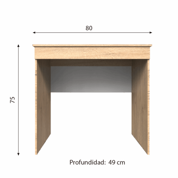 E00E085R_2.png ESCRITORIO AVISPA 12MM AMARANTO MUEBLEFACIL