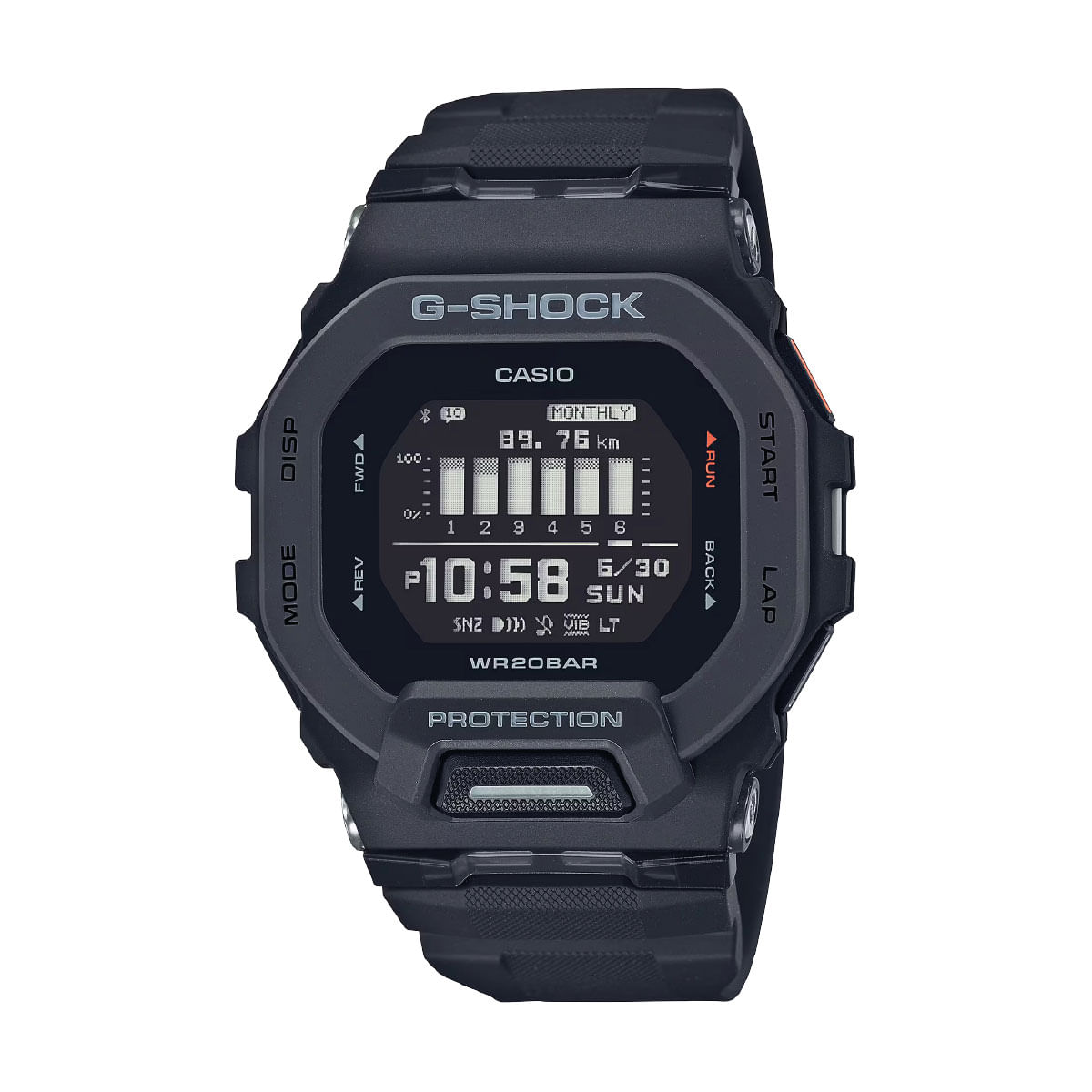 Reloj Casio G-Shock Digital C/Bluetooth GBD-200-1