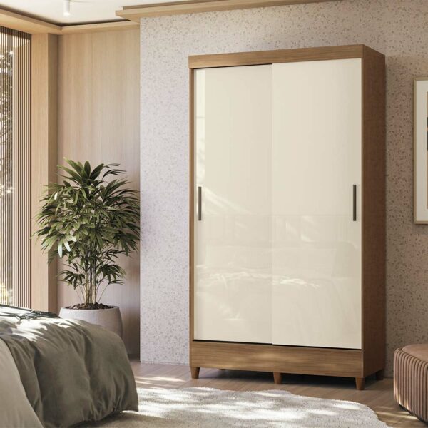 GR_Fit_2PtsCorrer_JequitibaOff_Amb.jpg Armario Fit 2p | Bi Color Jequitiba/Blanco Antiguo