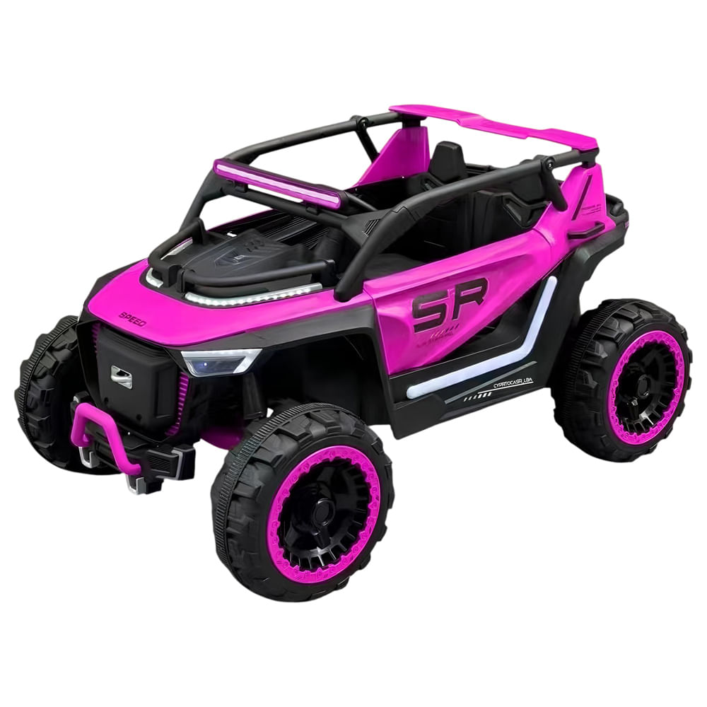 Carro electrico infantil Rosado HLT5207P Carro electrico infantil Amarillo HLT5207P