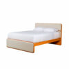 LOOP-203-20LATERAL.jpg Cama Loop Corano |Queen 2 ½ Plazas Bi Color Almendra/Beige