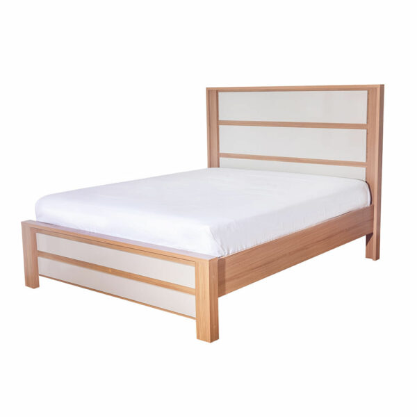 MACK8703.jpg Cama Cindy | Queen 2½ Bi Color Naturale /Cristalo