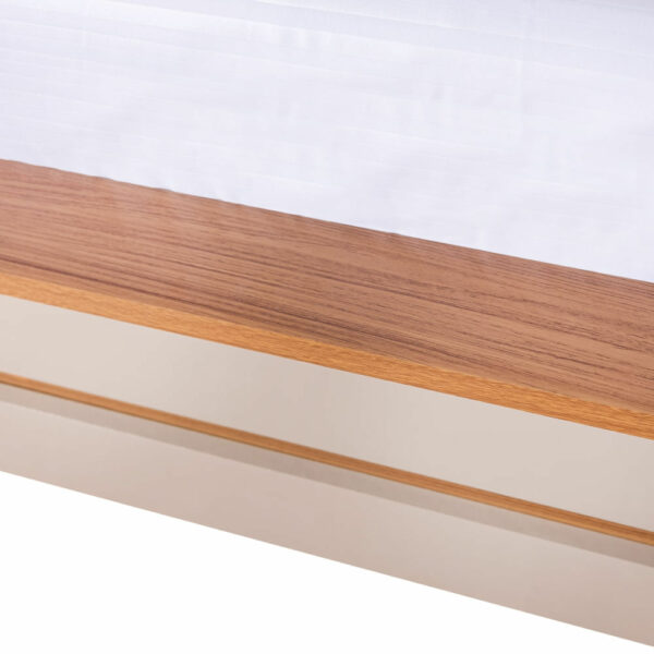 MACK8709.jpg Cama Cindy | Queen 2½ Bi Color Naturale /Cristalo