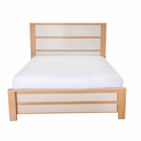 MACK8725.jpg Cama Cindy | Queen 2½ Bi Color Naturale /Cristalo