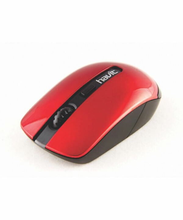 MOUSE WIRELESS INALÁMBRICO HAVIT VARIOS COLORES NEGRO