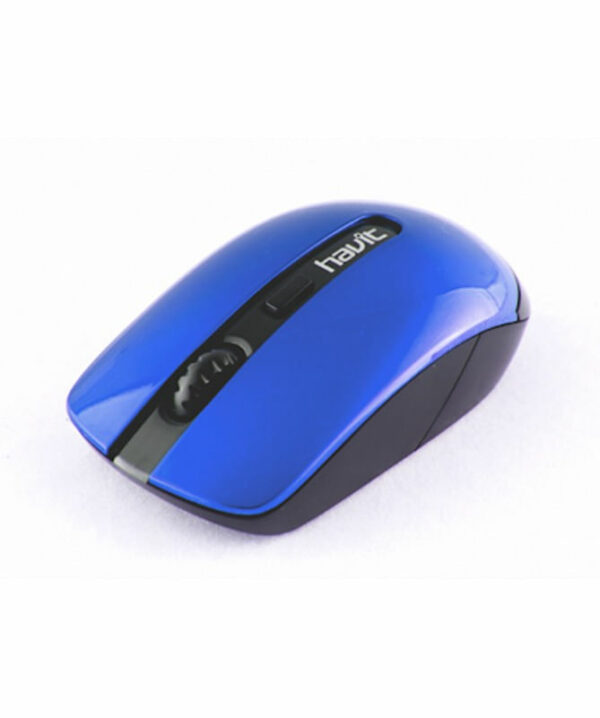 MOUSE WIRELESS INALÁMBRICO HAVIT VARIOS COLORES NEGRO