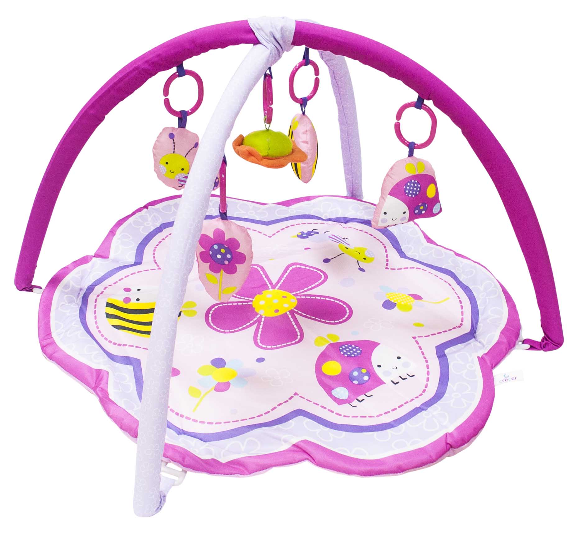 PLAYMAT06.jpg Gimnasio de bebe Rosa PLAYMAT06