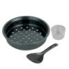 RC620SS_2.jpg OLLA ARROCERA BLACK DECKER 10 TZS CRUDAS 20 TZS COCIDAS MULTIUSOS DE ACERO INOX. GRIS