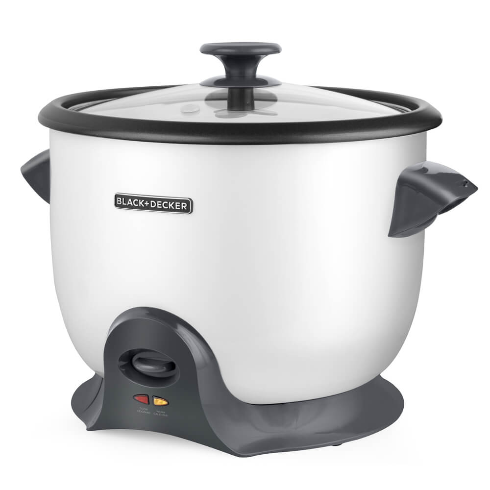 RC620W_1.jpg OLLA ARROCERA BLACKDECKER 10 TZS CRUDAS 20 TZS COCIDAS MULTIUSOS BLANCA