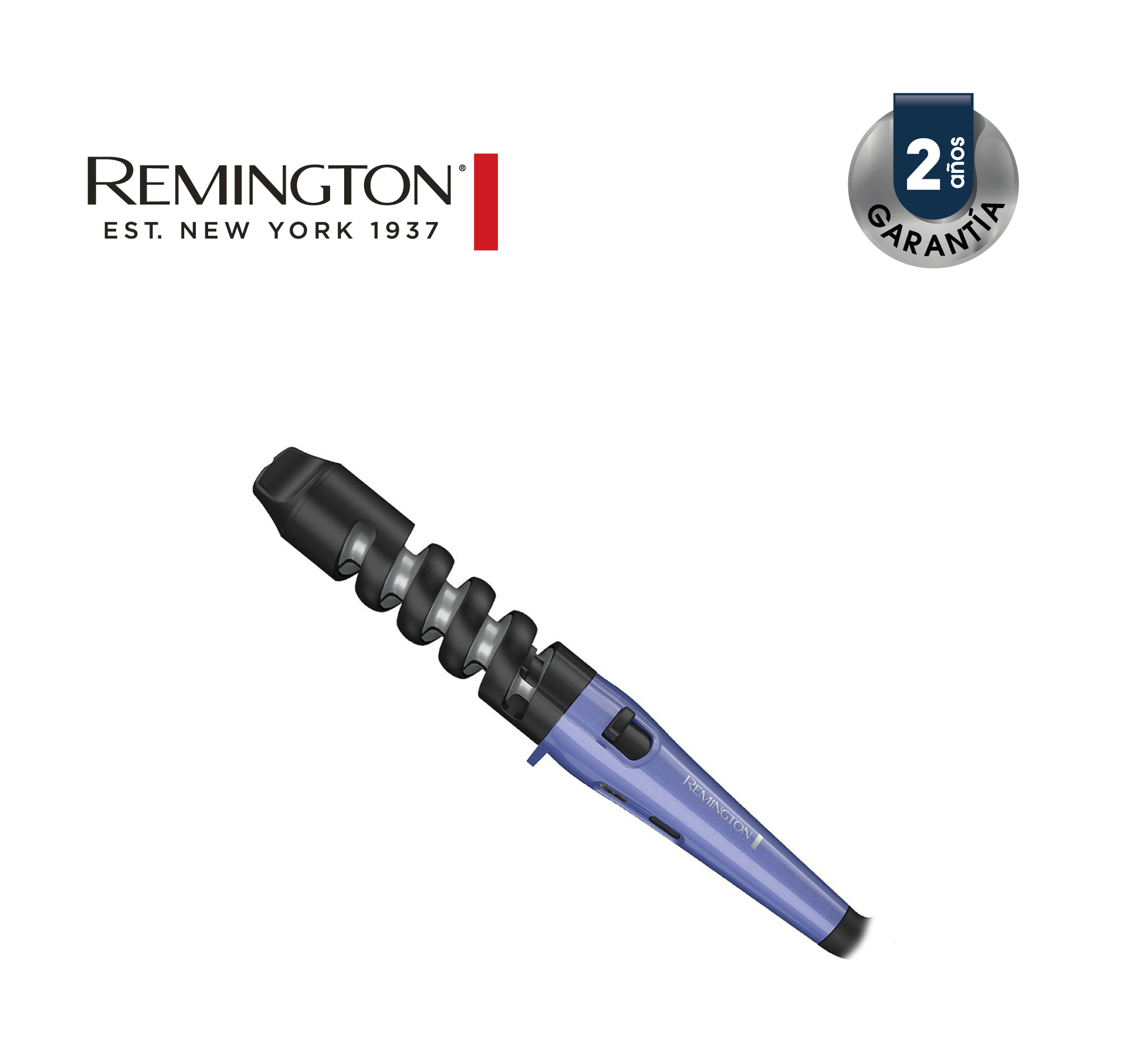 RIZADOR DE CABELLO REMINGTON 2 EN 1 170 GRADOS VIOLETA