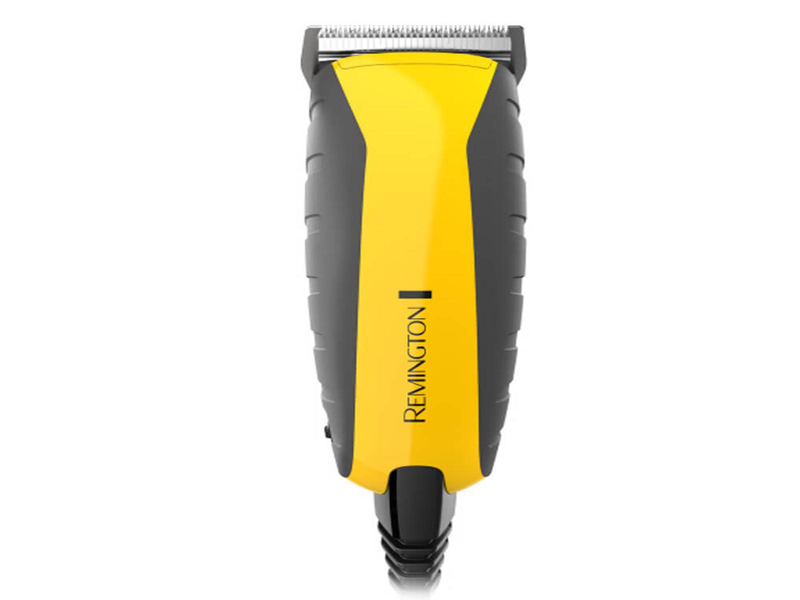CORTADORA DE CABELLO REMINGTON 15 PCS 110V NEGRA-AMARILLA