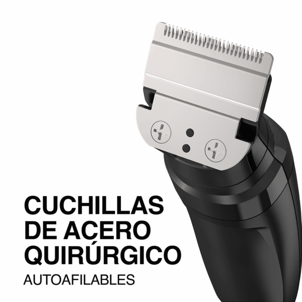 RECORTADORA KIT TODO EN 1 REMINGTON RECARGABLE 11 PIEZAS NEGRO