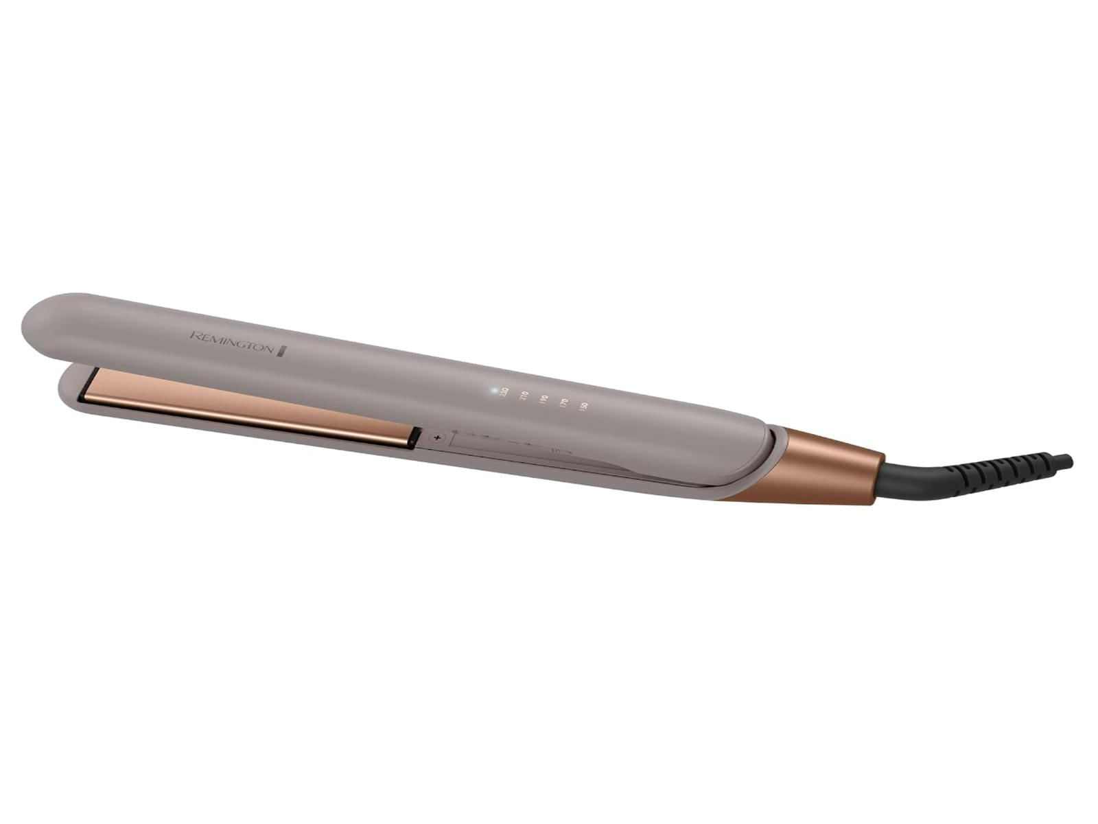 PLANCHA DE CABELLO REMINGTON PLACAS DE CERAMICA 5 AJUSTES 230 GRD COLAGENO Y BIOTINA