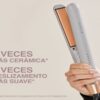 PLANCHA DE CABELLO REMINGTON PLACAS DE CERAMICA 5 AJUSTES 230 GRD COLAGENO Y BIOTINA