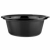 OLLA DE COCCION LENTA BLACK DECKER CAPACIDAD 7LTS 3 AJUSTES 320W PERILLA TAPA VIDRIO SYLVER
