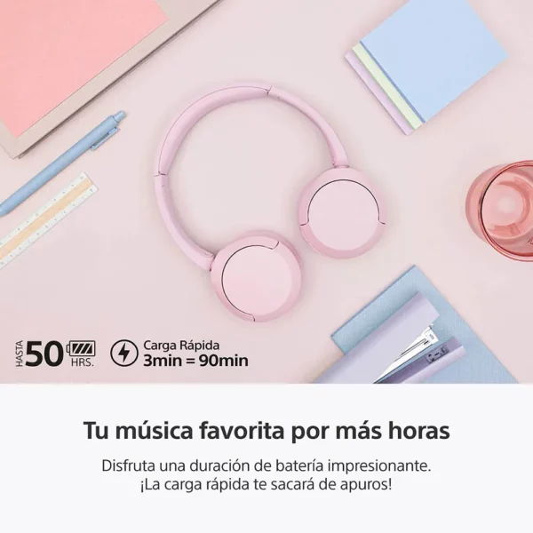 SON-WHCH520PZUC-PK-5.webp AUDIFONOS SONY INALAMBRICO DIADEMA 30MM 20-20KHZ MICROF. INTEGR. 50H DUR. ROSADO