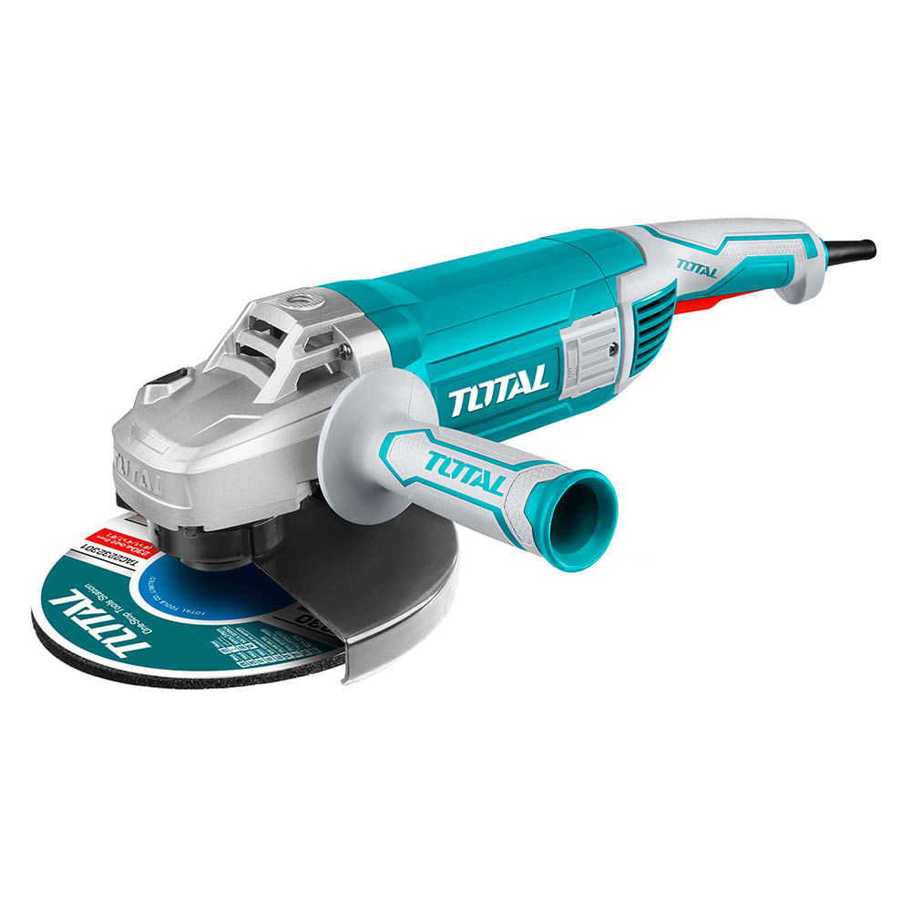 UTG1252306.jpg Amoladora angular Ind. 9" 2400W 6300rpm/ 11UNC Super TOTAL Amoladora Angular