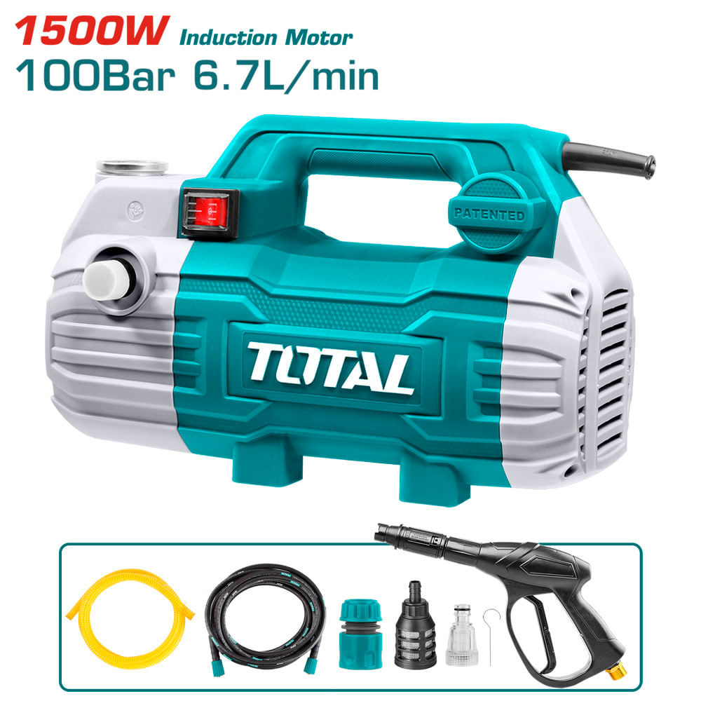 UTGT11236.jpg Hidrolavadora Industrial 110-120V~60Hz 1500W 100Bar 6.7L/min, Super Total Hidrolavadora Ind