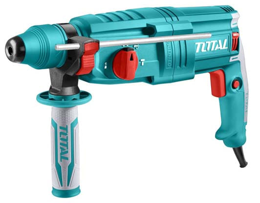 UTH308268.jpg Rotomartillo SDS PLUS 800W 2.5J 26mm 4000bpm+ maletín Super TOTAL Rotomartillo
