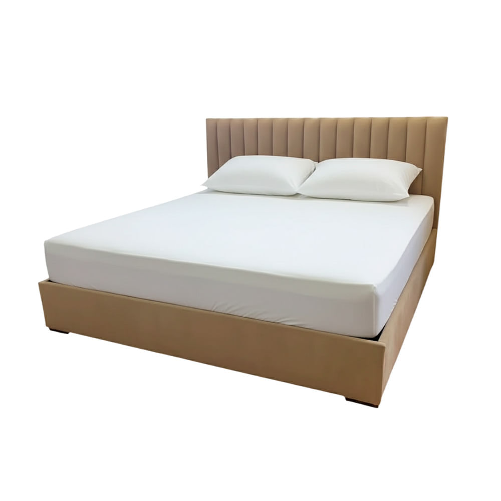 VELVET-1.jpg Cama Velvet | King 3 Plazas Taupe