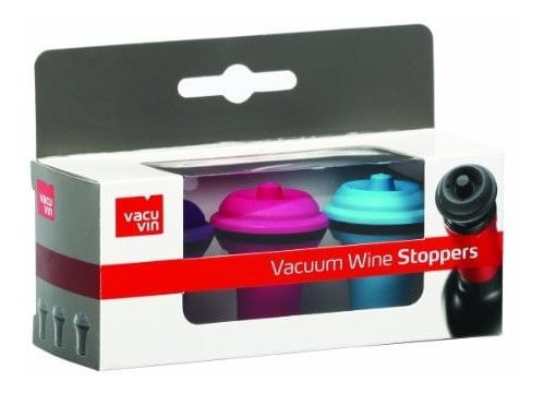 VV-8850606_2.jpg TAPON AL VACIO PARA VINO VACU VIN 3PCS COLOR ROSA/CELESTE/MORADO