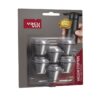 VV-886360-1.jpg TAPON AL VACIO PARA VINO VACU VIN 6PCS COLOR GRIS