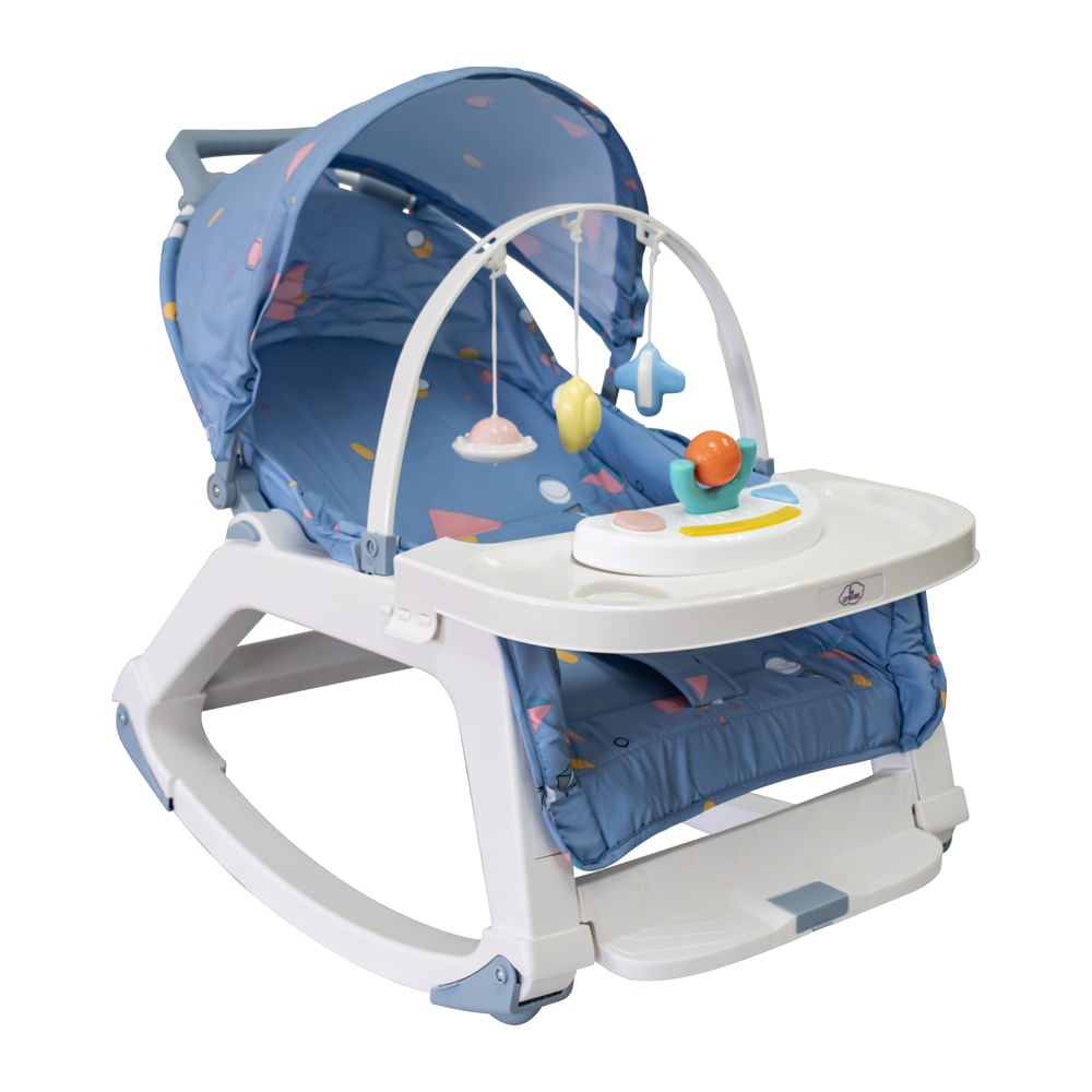 WDH11A.jpg Silla mecedora Azul WDH11A