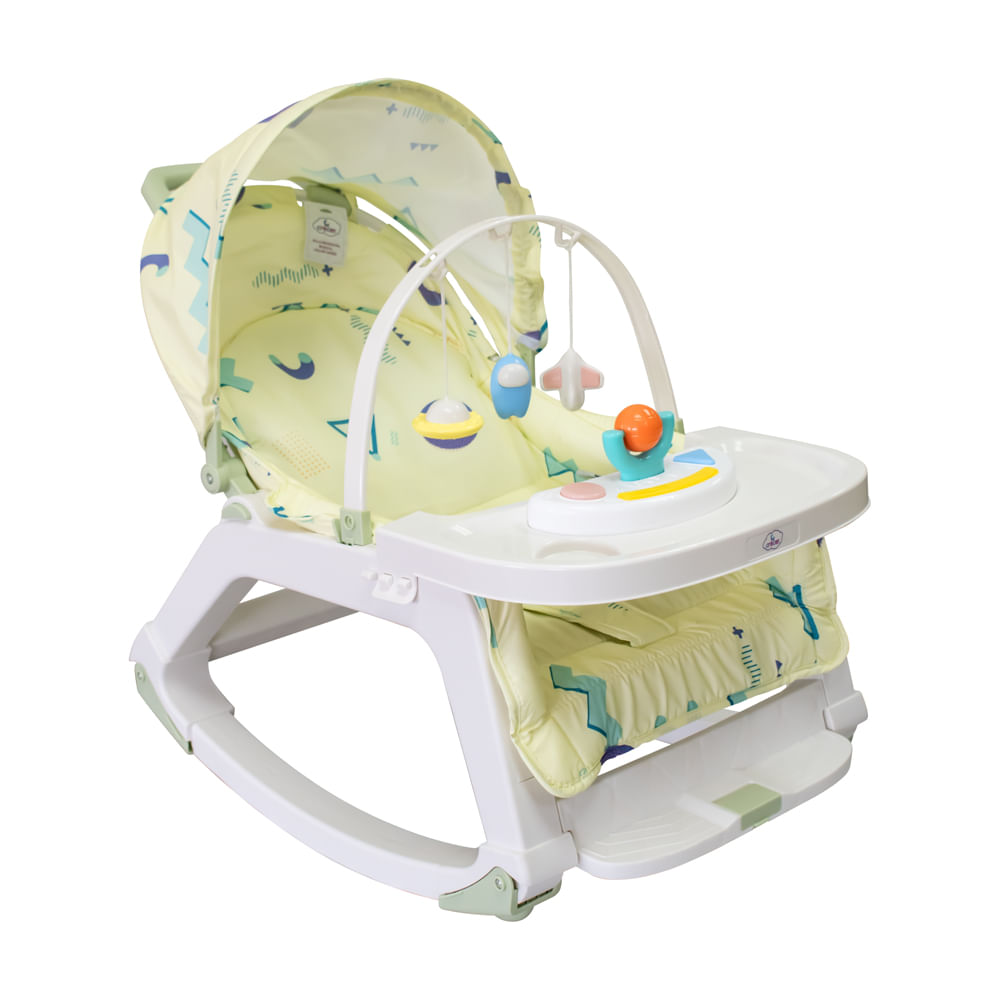 WDH11G.jpg Silla mecedora Verde WDH11G