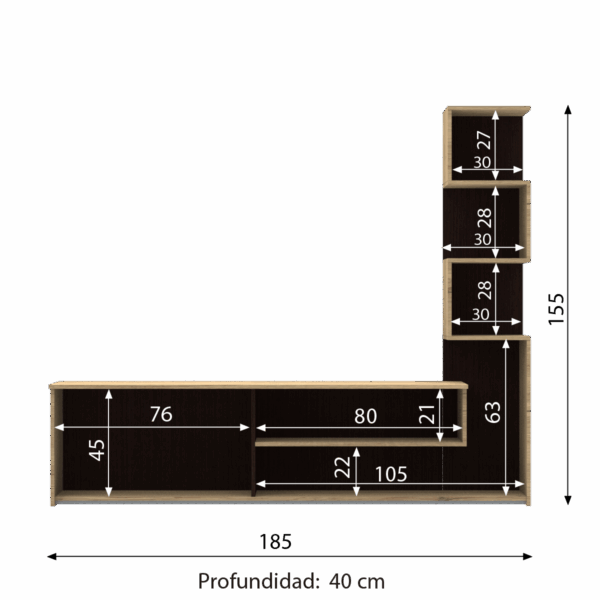 X00E187RW_3.png CENTRO DE ENTRETENIMIENTO VAYU WENGUE/AMARANTO MUEBLEFACIL