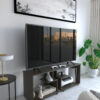 X00M141U_2.jpg MESA TV CAMERUN / PARA TV 65" NOGAL OSCURO MUEBLEFACIL MESA TV CAMERUN / PARA TV 65"
