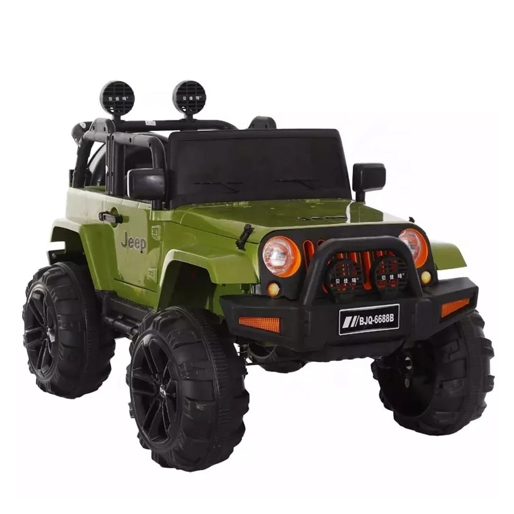 Carro electrico infantil Verde XS-51G Carro electrico infantil Negro XS-51G