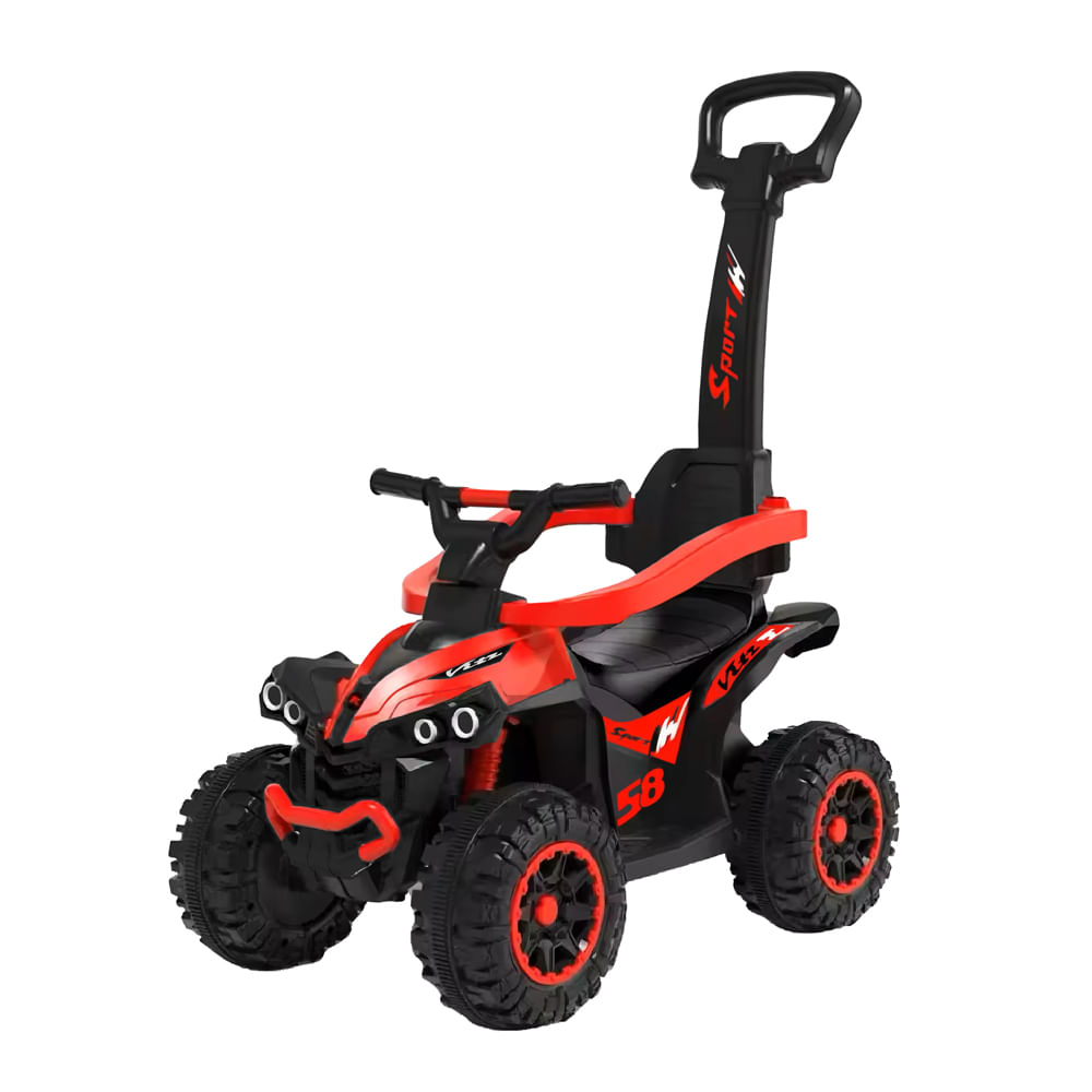 Correpasillo con empujador Rojo YX921R