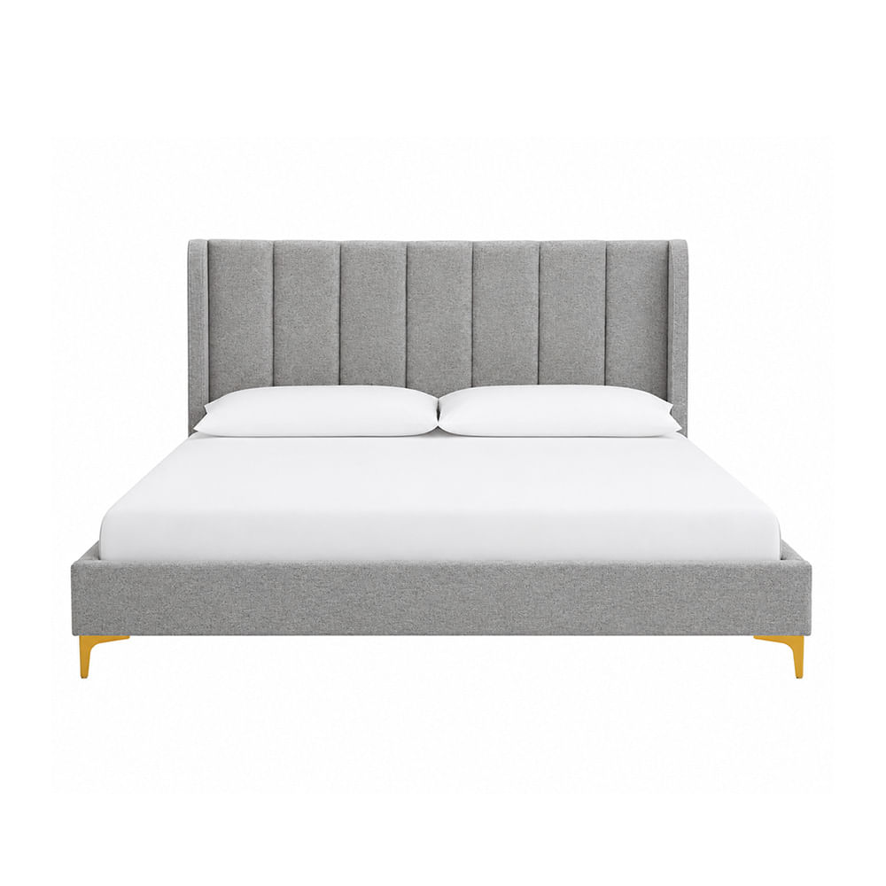 cama-queen-gris-4.jpg Cama Georgia |Queen 2 ½ Plazas Gris Claro
