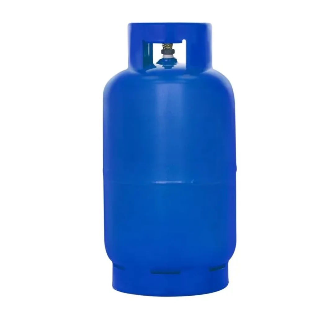 Cilindros de gas azul