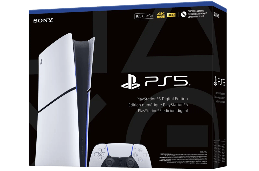 ps5-digital-edition-box-image-block-01-en-02apr25-png.png Consola de juegos Sony PlayStation 5 Slim | 825 GB Edición Digital con Wi-Fi Consola Sony PS5 Slim 825gb Edición Digital
