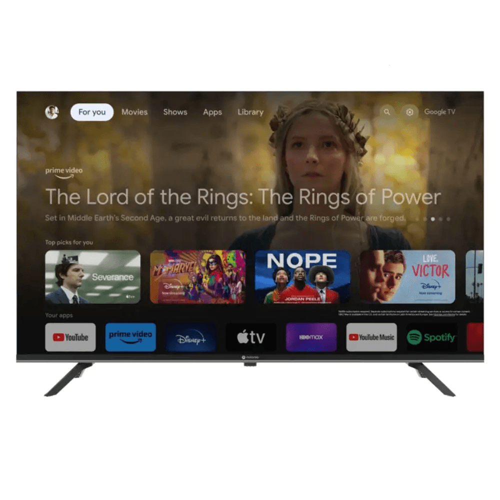 Televisor Motorola 55TMKUHD 55" HD | Android TV, Smart, Wi-Fi, Bluetooth, 2 HDMI, 2 USB Televisor Motorola 55" 55TMKFHD LED Google Tv