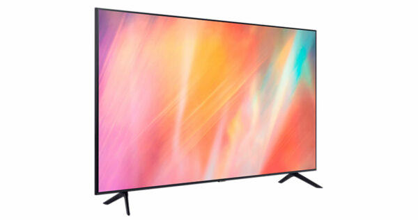 Televisor Samsung UN55AU7000PCZE 55" 4K UHD | Smart TV con HDR, Wi-Fi, Bluetooth, 3 HDMI Samsung Smart TV 4K UHD de 55 UN55AU7000PCZE
