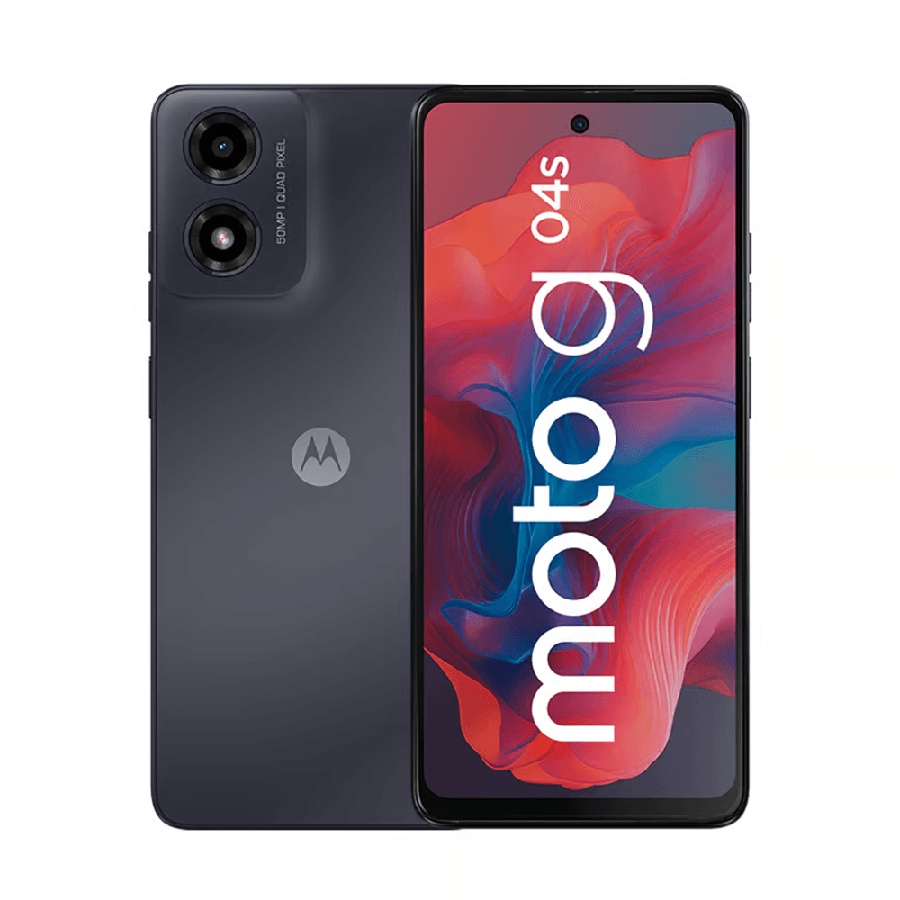 1CMOT2338.png Celular Motorola G04S | 256 GB, 4 GB RAM, Negro, Android NEGRO
